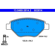 Bremsbelagsatz Renault P. Megane 1.4 02 | 13.0460-3814.2