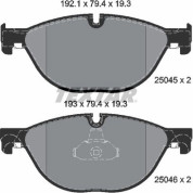 Bremsbelagsatz Bmw P. F01/F02/F10 525-550 | 2504501