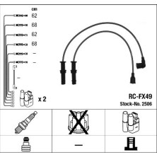 RC-FX49 NGK | Zündkabelsatz | SUBARU Impreza 92-00 | 2506