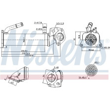 Kühler,Abgasrückführung | FORD Ranger,Transit 06 | 989322