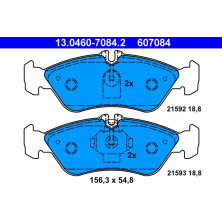 Bremsbelagsatz Db T. Sprinter 208-312 95 | 13.0460-7084.2