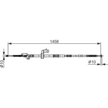 Handbremsseil | TOYOTA RAV4 00-05 | 1987482903