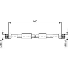 Bremsschlauch | VW LT,T3 | 1987476139