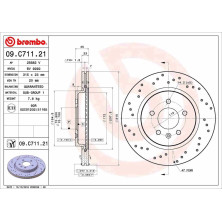 Bremsscheibe HA | OPEL Astra 09-15 | 09.C711.21