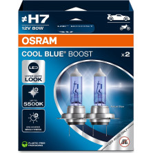 Osram | H7 12V 80W PX26d COOL BLUE BOOST 5500K 2St. - (NO ECE) | 62210CBB-2HB