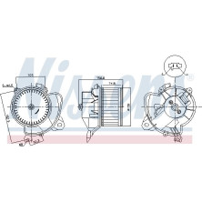 Innenraumgebläse | Fiat Fiorino 1.3 JTD 08 | 87574