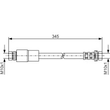 Bremsschlauch | FORD Fiesta | 1987476058