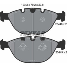 Bremsbelagsatz Bmw P. E65 01- 745D/X5 E53 4,4-4,8 | 2344801