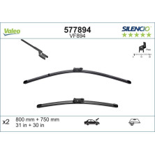 VM894 VALEO Silencio X.TRM Wischer | Citroën C4 Picasso | 577894