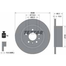 Bremsscheibe Opel T. Omega | 92067003