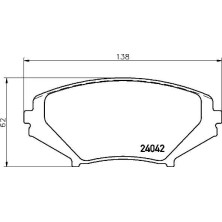 BREMBO Bremsklötze VA | MAZDA RX-8 03-12 | P 49 034