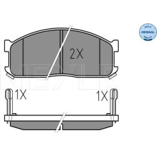 Bremsbelagsatz Mazda P. E2000-E2200 84-03 Mit Sensor | 025 200 0215/W