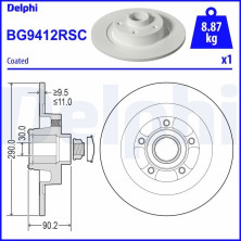 Bremsscheibe | BG9412RSC