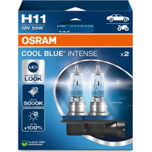 Osram | H11 12V 55W PGJ19-2 Cool Blue Intense NextGen. 5000K +100% Duo 2st | 64211CBN-2HB