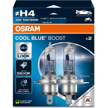 Osram | H4 12V 100/90W P43t COOL BLUE BOOST 5500K 2St. - (NO ECE | 62193CBB-2HB