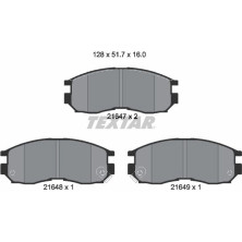 Bremsbelagsatz Mitsubishi P. Galant 92-/96-/Eclipse -99/Space Wagon | 2164701