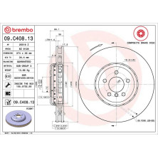 11 481 115 Brembo PREMIUM VA zweiteilig | BMW 550,750 10 | 09.C408.13