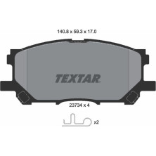 Bremsbelagsatz Toyota P. Lexus Rx300 03 | 2373401