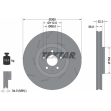 Bremsscheibe | 92334205