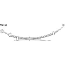 Federpaket - Federung/Dämpfung Mitsubishi T. L200 05-15 (4+1) (520/690Mm) | 10.360.350.00