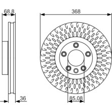 Bremsscheibe | PORSCHE,VW | 0 986 479 A33