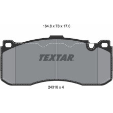 Bremsbelagsatz Bmw P. E87/E90 M-Versionspaket | 2431601