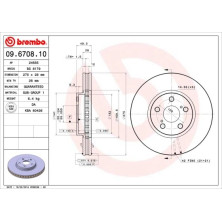 82 481 095 Bremsscheibe VA | TOYOTA Avensis,Celica 88 | 09.6708.10