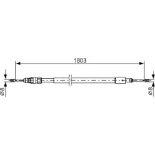 Handbremsseil | CITROEN C3,DS3 | 1987482317