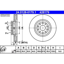 Bremsscheibe | 24.0128-0179.1