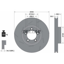 Bremsscheibe | 92213905