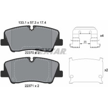 Bremsbelagsatz Hyundai T. H350 2.5 Crdi 15 | 2237001