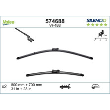 VM488 VALEO Silencio X.TRM Wischer | Peugeot 3008 | 574688