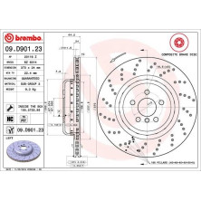 Bremsscheibe HA li | BMW 5, 6, 7 15 | 09.D901.23