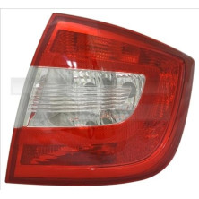 Heckleuchte L O K-PLATTE ROT/WEISS | SKODA RAPID 7,12 | 11-14278-01-2