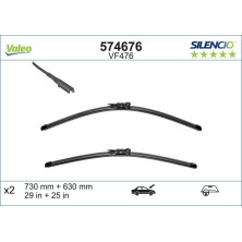 VM476 VALEO Silencio X.TRM Wischer | Ford C-MAX (06/10>) | 574676