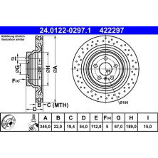 Bremsscheibe | 24.0122-0297.1