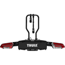 Thule EasyFold 3 Fahrradträger für 2 E-Bike Schwarz | 13 pol, für E-Bikes geeignet | 944100