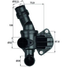 Integralthermostat | VAG 2,0 TFSI+GTI | TI 6 87