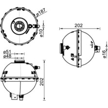 Ausgleichsbehälter, Kühlmittel | CRT 211 000S