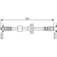 Bremsschlauch VA | MERCEDES W140 91 | 1987476752