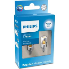 LED W5W 12V 0,9W Ultinon Pro6000 SI 4000K NOECE 2 St. Philips | 11961WU60X2