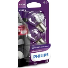 P21/5W 12V 21/5W 12V BAY15d VisionPlus +60% Blister 2 St. Philips | 12499VPB2