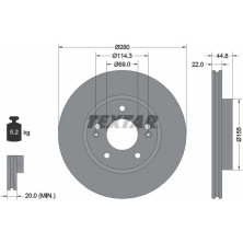 Bremsscheibe | 92314703