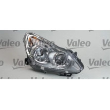 Scheinwerfer L H7/H1 +MOT +LAMP CHR VALEO PQ | OPEL CORSA D 7,06-12,10 | 43375