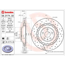 Bremsscheibe VA | AUDI A3 12 | 09.D174.33