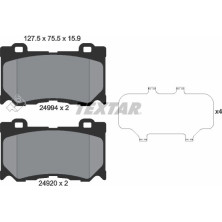 Bremsbelagsatz Nissan P. 370Z/Infiniti Fx/G37/Q70 09 | 2499401