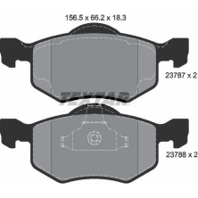 Bremsbelagsatz Ford P. Maveric 01- Ty Drums | 2378701