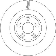 52 482 040 Bremsscheibe HA | JAGUAR F-Type 12 | DF6816S