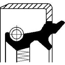 Wellendichtring, Differential | 19017586B