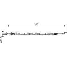 Handbremsseil | VW T5 09 | 1987482376